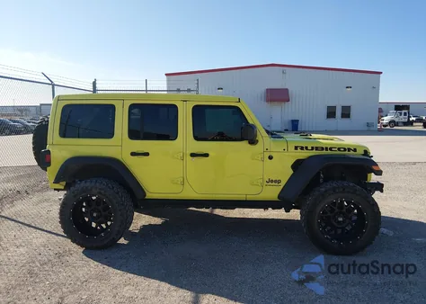2023 Jeep Wrangler 4-Door Rubicon 4X4 z USA, uszkodzony, nr VIN 1C4HJXFG8PW558649
